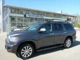 2011 Magnetic Gray Metallic Toyota Sequoia Limited 4WD #80480603