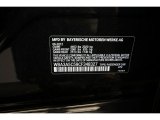 2012 3 Series Color Code for Black Sapphire Metallic - Color Code: 475