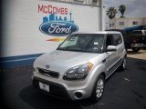 2012 Bright Silver Kia Soul + #80538839