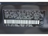 2010 LS Color Code for Smoky Granite Mica - Color Code: 1G0