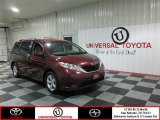2013 Salsa Red Pearl Toyota Sienna LE #80538820