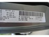 2012 300 Color Code for Tungsten Metallic - Color Code: PDM