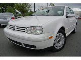 2003 Candy White Volkswagen Golf GL 2 Door #80539224