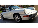 1990 Gran Prix White Porsche 911 Carrera 2 Cabriolet #80538798