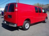 Victory Red Chevrolet Express in 2013