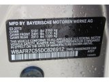 2013 5 Series Color Code for Cashmere Silver Metallic - Color Code: A72