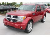 2007 Dodge Nitro Inferno Red Crystal Pearl