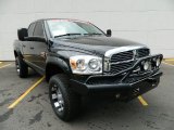 2008 Brilliant Black Crystal Pearl Dodge Ram 2500 SLT Quad Cab 4x4 #80539105