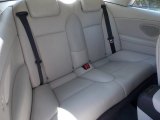 2011 Saab 9-3 2.0T Convertible Rear Seat
