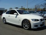 2009 BMW 3 Series 328xi Coupe Front 3/4 View