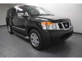 Espresso Black Nissan Armada in 2012