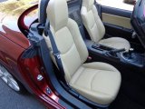 2010 Mazda MX-5 Miata Grand Touring Hard Top Roadster Dune Beige Interior