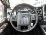 2013 Ford F350 Super Duty Platinum Crew Cab 4x4 Steering Wheel