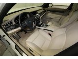 2012 BMW 7 Series 750i Sedan Oyster Interior