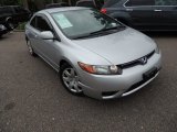 2007 Alabaster Silver Metallic Honda Civic LX Coupe #80593234