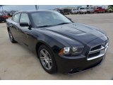 2012 Dodge Charger Police Front 3/4 View