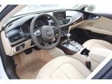 2013 Audi A7 3.0T quattro Premium Plus Velvet Beige Interior