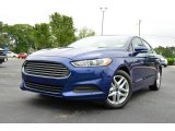 Deep Impact Blue Metallic Ford Fusion in 2013