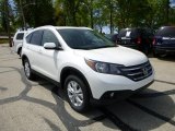 2013 White Diamond Pearl Honda CR-V EX-L AWD #80593432