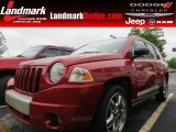 Inferno Red Crystal Pearlcoat Jeep Compass in 2007