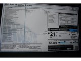 2013 Audi S4 3.0T quattro Sedan Window Sticker
