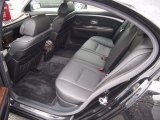 2006 BMW 7 Series 750Li Sedan Rear Seat