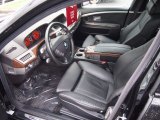 2006 BMW 7 Series 750Li Sedan Black/Black Interior