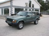 2000 Forest Green Pearl Jeep Cherokee Sport 4x4 #80651099