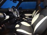 2010 Mini Cooper S Clubman Ray Cream Leather/Carbon Black Interior