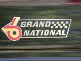 1986 Buick Regal T-Type Grand National Marks and Logos