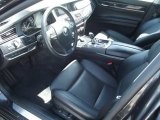 2010 BMW 7 Series 750Li xDrive Sedan Black Nappa Leather Interior