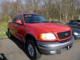 2002 Bright Red Ford F150 FX4 SuperCrew 4x4 #80650957