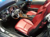 2012 Mercedes-Benz SLK 350 Roadster Bengal Red Interior