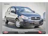 2007 Charcoal Gray Hyundai Accent GS Coupe #80672054