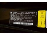 2011 BMW Z4 sDrive35i Roadster Info Tag