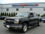 2005 Black Chevrolet Silverado 1500 LT Crew Cab 4x4 #80677955