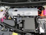2013 Toyota Prius Two Hybrid 1.8 Liter DOHC 16-Valve VVT-i 4 Cylinder/Electric Hybrid Engine
