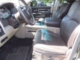 2012 Dodge Ram 1500 Laramie Longhorn Crew Cab 4x4 Light Pebble Beige/Bark Brown Interior