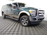 2011 Ford F350 Super Duty Lariat Crew Cab 4x4 Front 3/4 View