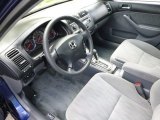 2003 Honda Civic EX Sedan Gray Interior