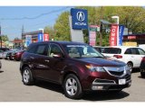 2010 Dark Cherry Pearl Acura MDX Technology #80677407