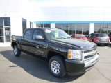 2009 Black Chevrolet Silverado 1500 LS Crew Cab #80677570