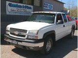 2003 Summit White Chevrolet Silverado 1500 LS Extended Cab 4x4 #80677643