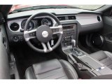 2013 Ford Mustang V6 Premium Convertible Charcoal Black Interior