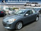 2013 Dolphin Gray Mica Mazda MAZDA3 i Touring 4 Door #80723026