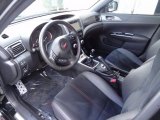 2012 Subaru Impreza WRX STi 4 Door STi Black Alcantara/Carbon Black Interior