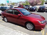 2010 Subaru Impreza Camellia Red Pearl