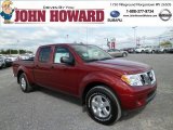 2013 Cayenne Red Nissan Frontier SV V6 Crew Cab 4x4 #80723443