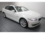 2012 BMW 5 Series 535i Sedan Front 3/4 View
