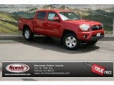 2013 Barcelona Red Metallic Toyota Tacoma V6 TRD Sport Double Cab 4x4 #80722833